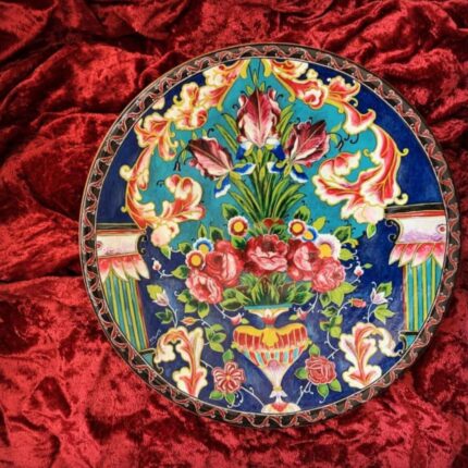 بشقاب 40 سانتی تکنیک اکریلیک 4