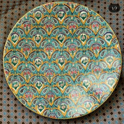 بشقاب 40 سانتی تکنیک اکریلیک 2